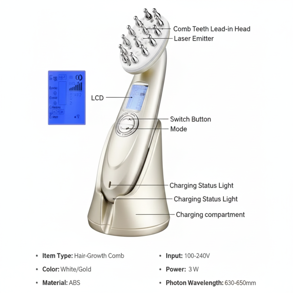 Advanced Hair Growth Massage Comb