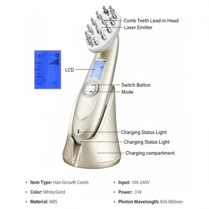 Advanced Hair Growth Massage Comb